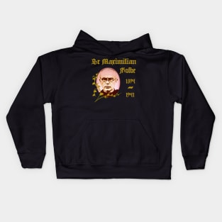 St Maximilian Kolbe Catholic Saint Kids Hoodie